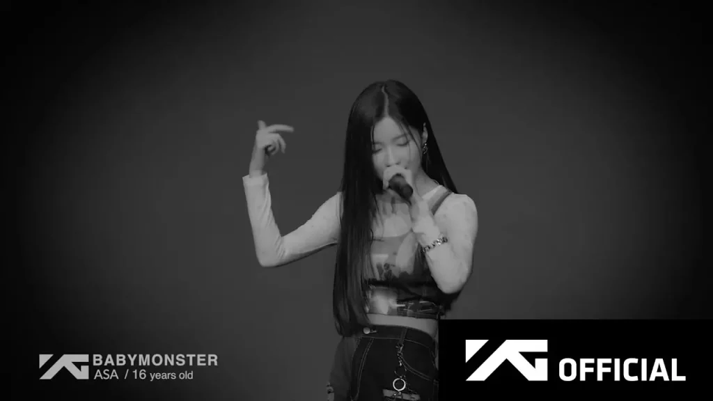 Asa (아사)  สมาชิกจากวง Babymonster  เข้าร่วม YG Entertainment ในปลายปี 2016-2017  By KUBET