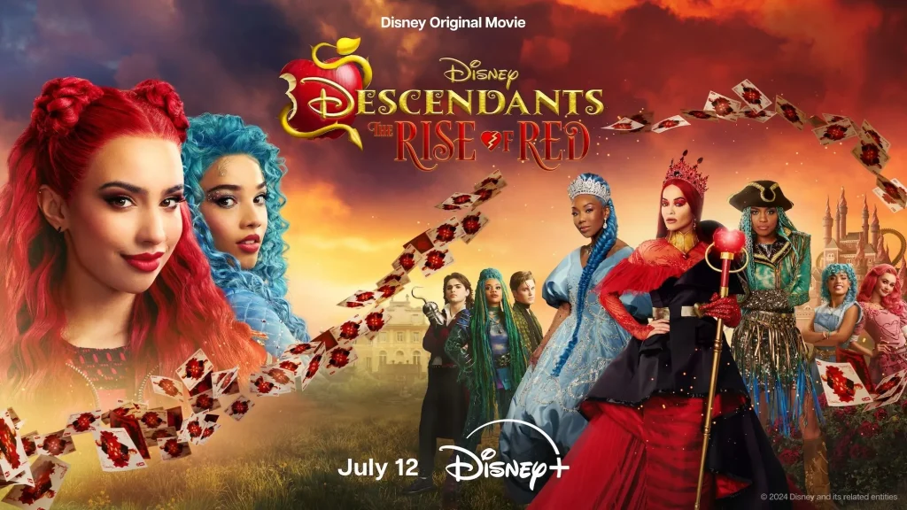  Descendants The Rise of Red (2024) By KUBET