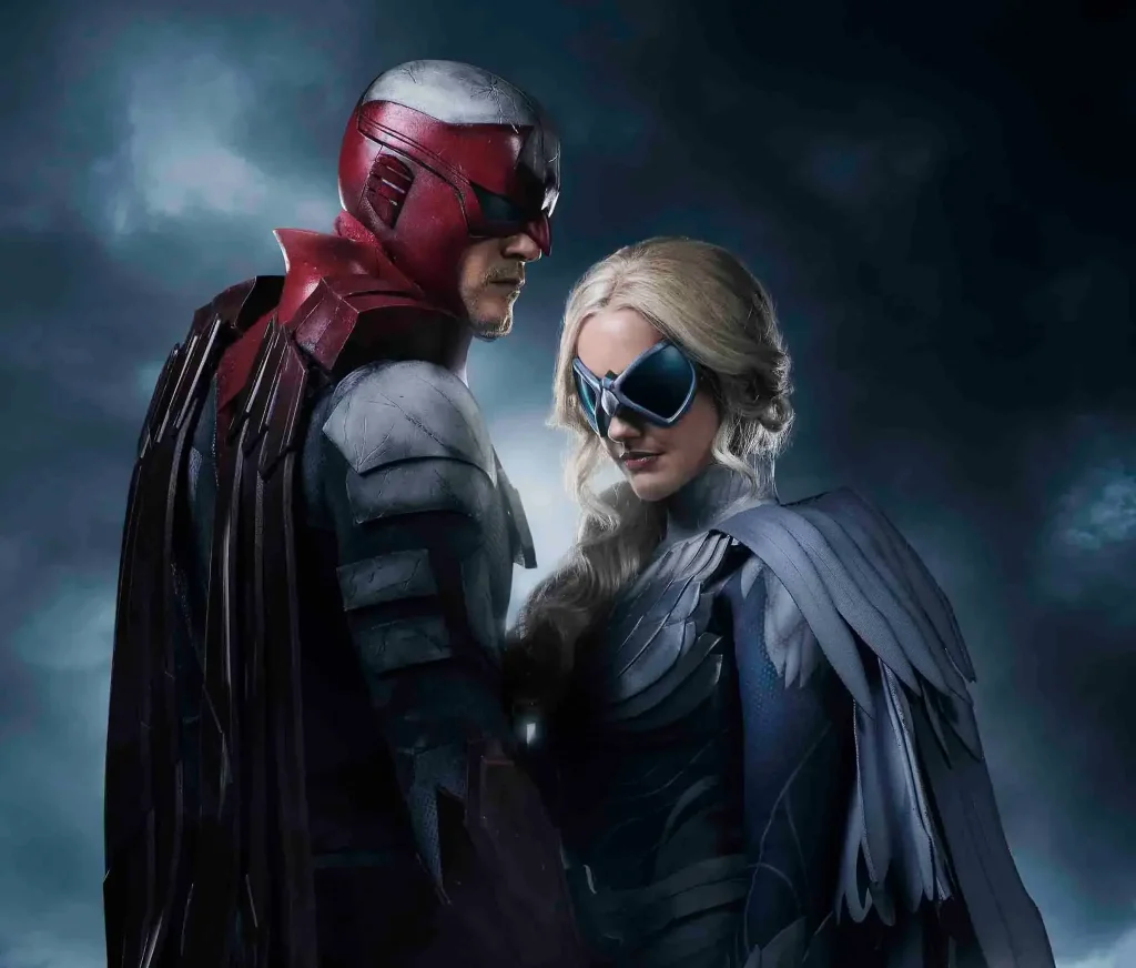 Hawk and Dove (Alan Ritchson และ Minka Kelly ใน Titans)  By KUBET