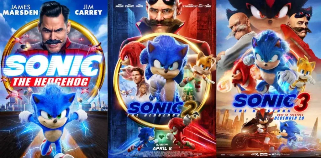 Sonic the Hedgehog ทั้ง 3 ภาค - ภาพยนตร์