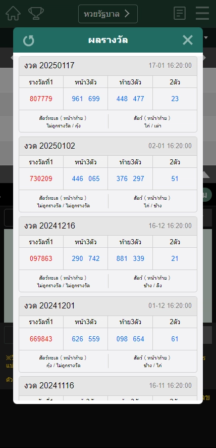 ดูสถิติก่อน เล่นหวย