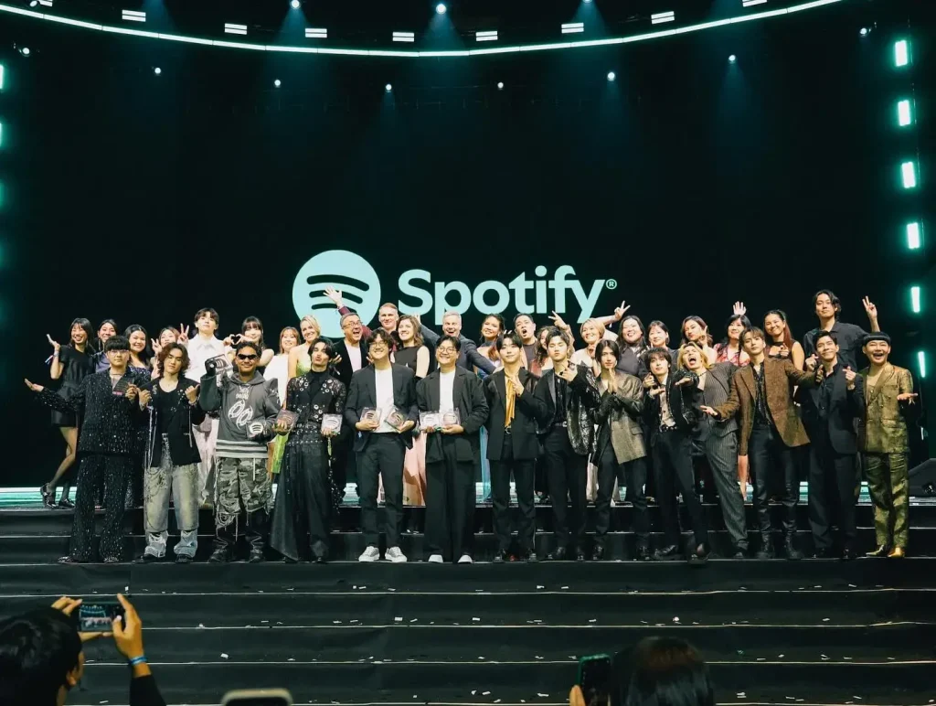 ศิลปินไทยคว้ารางวัล Spotify Wrapped Live Thailand 2024